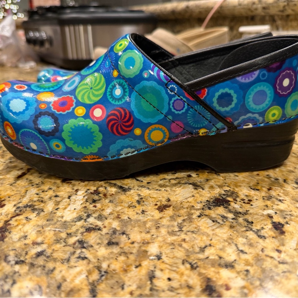 Dansko Colorful Patterned Women's Clogs